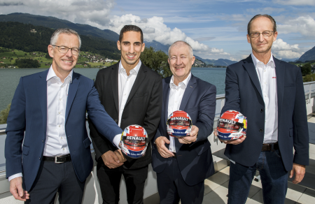El piloto de carreras suizo Sébastien Buemi ahora forma parte de la familia maxon